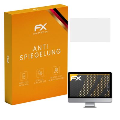 atFoliX Screen Protector compatible with Apple iMac 27 2020 Screen Protection Film, anti-reflective and shock-absorbing FX Protector Film