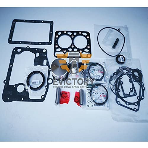 ZB600 piston ring full gasket crankshaft & con rod bearing FOR B4200 repair