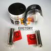 ZB600 piston ring full gasket crankshaft & con rod bearing FOR B4200 repair view 2