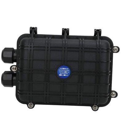 Fiber Optic Splice Box 1 in 1 Out Optic Splice Enclosure Enclosure Case for Overhead(48 core)