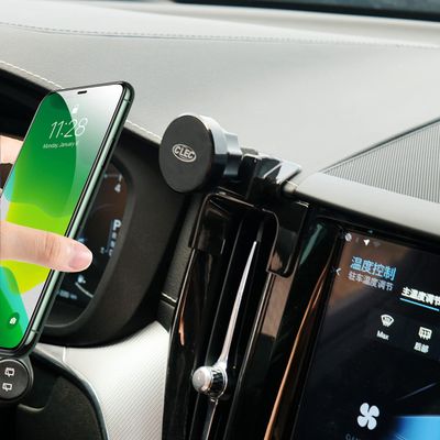 Zchan Car Phone Holder fit for Volvo XC60,Air Vent Phone Mount fit for XC60 2018-2025,Custom fit Magnetic Phone Holder Compatible for All Phones