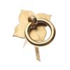YUNSI Creative Handles 1pc Antique Brass Door Ring Knobs Drawer Cabinet Closet Kitchen Pull Cupboard Furniture Handle Vintage Furniture Brass Hardware Hardware Handle(D) view 1