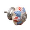 YUNSI Creative Handles Classical Ceramic Furniture Knob Wardrobe Cabinet Drawer Pull Handles Hardware Handle(Grass) view 4