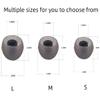 Earbud Tips Replacement Earbud Tips Earbud Replacement Ear Tips(Fit in Inner Hole 3.8-4.2mm in-Ear Headphones) 9 Pairs S M L Size view 2