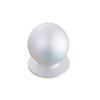 YUNSI Creative Handles Round Ball Door Handle Pull Cabinet Knobs Drawer Wardrobe Cupboard Closet Knobs Hardware Handle (Color : White) view 1