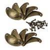 YUNSI Creative Handles 10pcs Shell Cup Pulls Kitchen Cabinet Cupboard Drawer Door Pull Handles, Classic Hardware Handle (Color : D) view 1