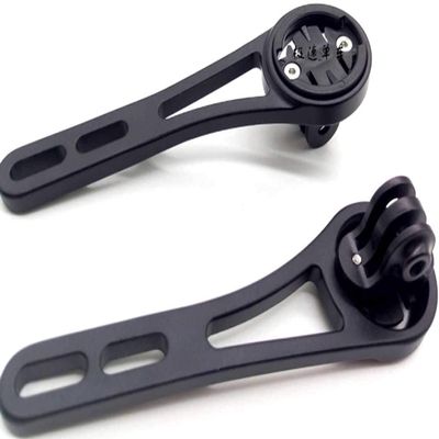 TUFF LUV [Compatible With Wahoo Elemnt] Integrated Aluminium Handlebar Aero Stem Mount GPS Device (ROAM/BOLT/ELEMNT)
