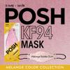 Be Healthy Pack of 10 Posh KF94 Mask Melange Bubble Gum C03 MADE IN KOREA Large view 3