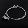 Sorandy Laptop Theft Deterrent Safe Laptop Combination Security Lock Cable Chain Theft Deterrent Lock Cable for Notebooks Desktops view 3