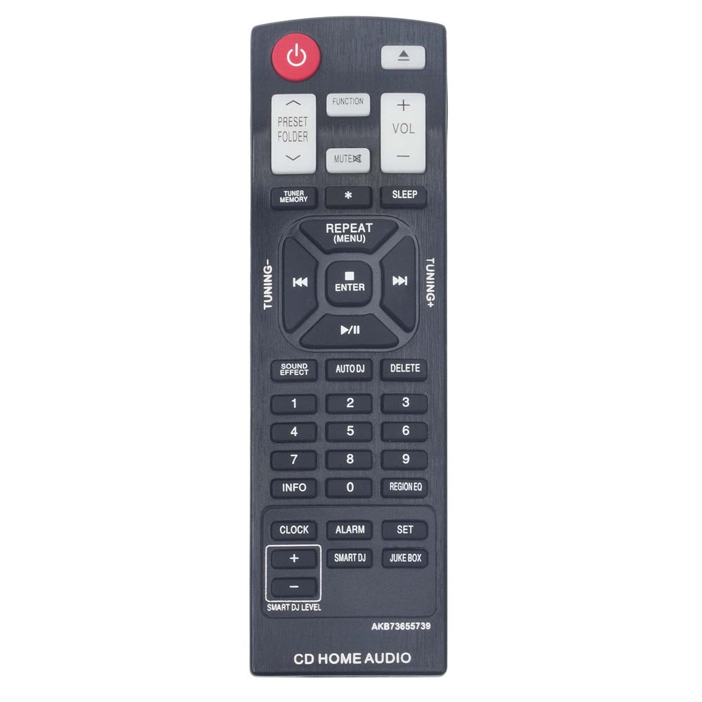 AKB73655739 Remote Replacement for LG OM5541 OM5541FB OM7550 CMS4540W CM9550FB CM9950 CMS4340 CMS4340F CMS4540 CMS4540F CM9940 CM9730 CMS9730F CM9740 CM9550 CM4341 CM4441 CM4550 CM4541 CM8430 CM8440