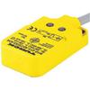 BI10-Q14-AN6X2, Inductive Sensor, Rectang 14mmH Flush, R: 10mm, DC 3 Wire NPN NO, 10-30VDC, Cable PUR, M1608320 view 1