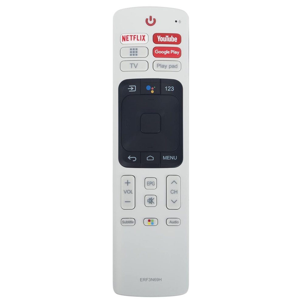 ERF3N69H Remote Control Replacement - WINFLIKE ERF3N69H Replace Remote Control fit for HISENSE LED TV HK65U7A HK50U7A HK55U7A Remote Controller