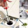 Drain Snake, Drain Clog Remover - Gutter Cleaning Tools Drain Cleaner for Toilet Sewer Shower Kitchen Bathroom Tub Clogged Drains Opener Cleaning Tool, Flexible Grabber Claw Pick Up Reacher (24 inch) view 3