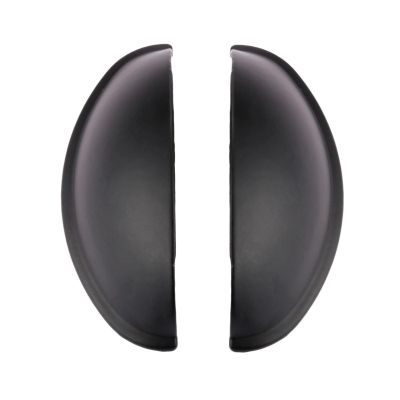YUNSI Creative Handles Antique Bronze/Black Cupboard Shell Pull Handles Kitchen Drawer Cabinet Door Handle Furniture Jewelry Chest Box Knobs 80 * 30mm Hardware Handle(B)