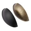 YUNSI Creative Handles Antique Bronze/Black Cupboard Shell Pull Handles Kitchen Drawer Cabinet Door Handle Furniture Jewelry Chest Box Knobs 80 * 30mm Hardware Handle(B) view 4