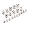 YUNSI Creative Handles 10pcs 7x10mm Mini Jewelry Box Chest Case Drawer Cabinet Door Pull Knob Handle Antique Brass/Silver/Gold Color Furniture Handles Hardware Handle(A) view 1