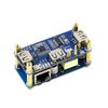 PoE Ethernet/USB HUB HAT for Raspberry Pi Zero,Compatible with Zero/Zero W/Zero WH,3X USB 2.0 Ports,802.3af-Compliant view 3