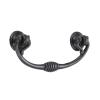 YUNSI Creative Handles 1pc Black Antique Bronze Wooden Box Case Pull Handles 64/96mm Furniture Knobs Kitchen Drawer Cupboard Cabinet Door Handle Hardware Handle(96mm) view 1