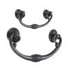 YUNSI Creative Handles 1pc Black Antique Bronze Wooden Box Case Pull Handles 64/96mm Furniture Knobs Kitchen Drawer Cupboard Cabinet Door Handle Hardware Handle(96mm) view 3