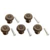 YUNSI Creative Handles 5pcs Antique Bronze Furniture Cabinet Knobs and Handles Kitchen Drawer Cupboard Door Pull Handle Jewelry Wood Box Wooden Handles Hardware Handle(20X18mm) view 1