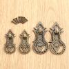 YUNSI Creative Handles 2pcs Vintage Metal Furniture Pull Handles Knobs Bronze Cabinet Knobs and Handle Drawer Kitchen Door Pull Wood Box Handle Knob Hardware Handle(48x21mm) view 3