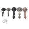 YUNSI Creative Handles 2pcs Zinc Alloy Furniture Handle Cabinet Knobs and Handles Wardrobe Door Pulls Dresser Drawer Kitchen Cupboard Pulls Handle Hardware Handle(65mm Black) view 1