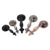 YUNSI Creative Handles 2pcs Zinc Alloy Furniture Handle Cabinet Knobs and Handles Wardrobe Door Pulls Dresser Drawer Kitchen Cupboard Pulls Handle Hardware Handle(65mm Black) view 4