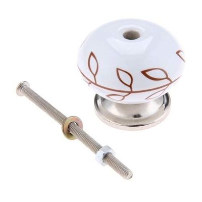 YUNSI Creative Handles 40mm Furniture Handle Knob Ceramic Cabinet Knobs and Handles Door Pull Dresser Drawer Cupboard Kitchen Handle Furniture Hardware Hardware Handle(E)