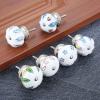 YUNSI Creative Handles 40mm Furniture Handle Knob Ceramic Cabinet Knobs and Handles Door Pull Dresser Drawer Cupboard Kitchen Handle Furniture Hardware Hardware Handle(E) view 3