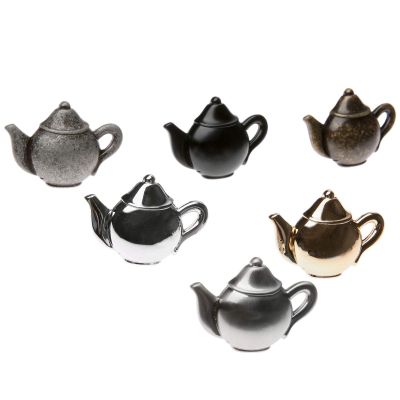YUNSI Creative Handles 1pc Teapot Zinc Alloy Furniture Drawer Door Knobs Closet Cupboard Kitchen Pull Handle Cabinet Knobs and Handles Home Decor Hardware Handle(C)