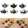 YUNSI Creative Handles 1pc Teapot Zinc Alloy Furniture Drawer Door Knobs Closet Cupboard Kitchen Pull Handle Cabinet Knobs and Handles Home Decor Hardware Handle(C) view 4