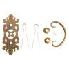 YUNSI Creative Handles 10.2 * 5.5cm Antique Brass Furniture Handle Drawer Cabinet Handles and Knob Door Kitchen Pull Handle Decorative Furniture Fittings Hardware Handle view 4