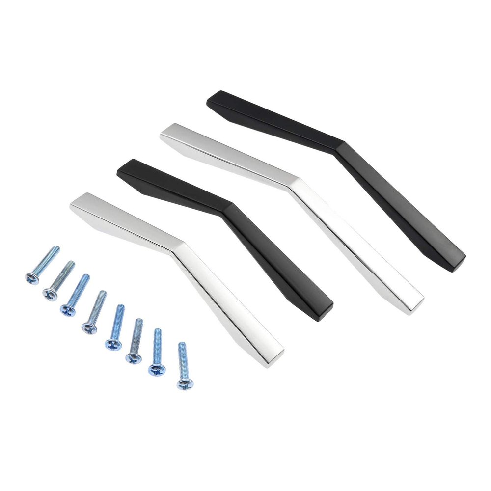 YUNSI Creative Handles 1pc 96mm/128mm Furniture Handle Zinc Alloy Cabinet Knobs and Handles Closet Drawer Door Kitchen Pull Handle Furniture Hardware Hardware Handle(Color B 128MM)