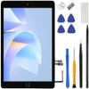 for iPad 6 (6th Generation) Screen Replacement 9.7 Inch, A1893 A1954 for iPad 6th Gen Digitizer 2018 Touch Glass with Home Button, Repair Tool Kit (Black) view 1