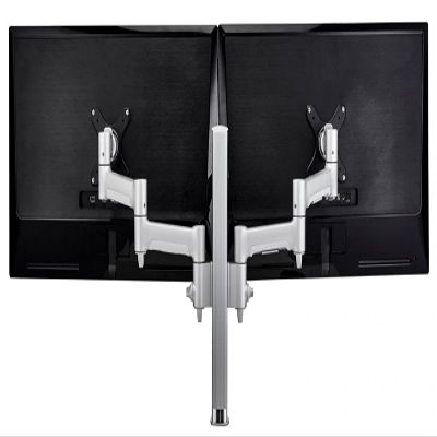 Atdec Dual ARM Monitor Mount F Black