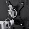 Atdec Dual ARM Monitor Mount F Black view 2
