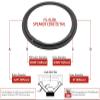 15" Foam Speaker Repair Kit OD: 14.75", Roll OD: 13.625", Cone: 12.625", ID: 12" STD-FSK-15J (Pair) view 3