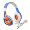 eKids Blippi Kids Headphones with 3.5mm Jack, Wired Headphones with Adjustable Headband and Volume Control, Earphones for School, Home, or Travel (Blippi) view 1