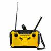 Kaito Voyager ECO Emergency Radio KA369 AM/FM NOAA Weather Alert 5-Way Powered Solar Crank Radio Receiver with LED Flashlight and USB Mobile Phone Charger Yellow view 2