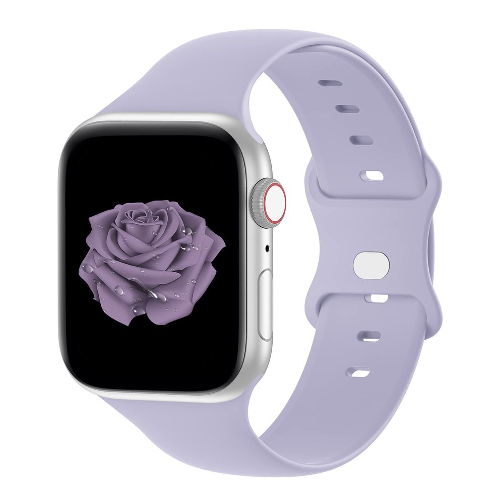 Bandiction Compatible with Apple Watch Series 3 38mm Series 5 40mm iWatch Bands 38mm 40mm 41mm, Soft Silicone Sport Replacement Strap Compatible for iWatch SE 3 Series 11 10 9 8 7 6 5 4 3 2 1 Ultra 3