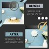Gadget Gear Deco M5 Compatible Wall Mount, Sturdy Metal Made Mount Stand Holder Compatible Deco M5 Mesh WiFi. (Pack of 3) view 4