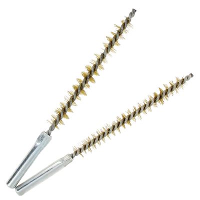 Auniwaig 0.47" Bore Brush, Bore Cleaning Brush, Wire Bore Steel Cleaning Brush for Bench Drill Power Drill
