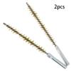 Auniwaig 0.47" Bore Brush, Bore Cleaning Brush, Wire Bore Steel Cleaning Brush for Bench Drill Power Drill view 2