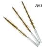 Auniwaig 0.47" Bore Brush, Bore Cleaning Brush, Wire Bore Steel Cleaning Brush for Bench Drill Power Drill view 2