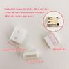 20 pcs Permanently Non-Detachable USB Port Dust Cover 2.0/3.0 Port Plug Cover Cap Plastic USB Female Interface Anti Dust Protector Compatible with Table PC Notebook Laptop (White) view 3