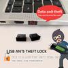 20 pcs Permanently Non-Detachable USB Port Dust Cover 2.0/3.0 Port Plug Cover Cap Plastic USB Female Interface Anti Dust Protector Compatible with Table PC Notebook Laptop (White) view 4