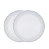 2PCS 5in Speaker Grill Covers Speaker Grill Mesh Decorative Speaker Grille Protector Car Speaker Subwoofer Guard Protector with 8PCS Screws, Speaker Grille Protector Audio Accessories(White+White) view 2