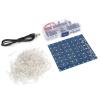 3D LED DIY Cube,8x8x8 LED Cube,LED Electronic DIY Kit,Squared White LED Blue Ray,512 LED,for DIY 4.5 5.5 V 9.3 cm * 10.0 cm view 2