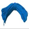 Double Braid Polyester Rope 1/4 Inch, Blue (150) view 1