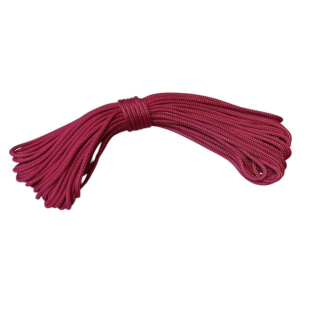 Double Braid Polyester Rope 1/4 Inch, Heather Violet (150)